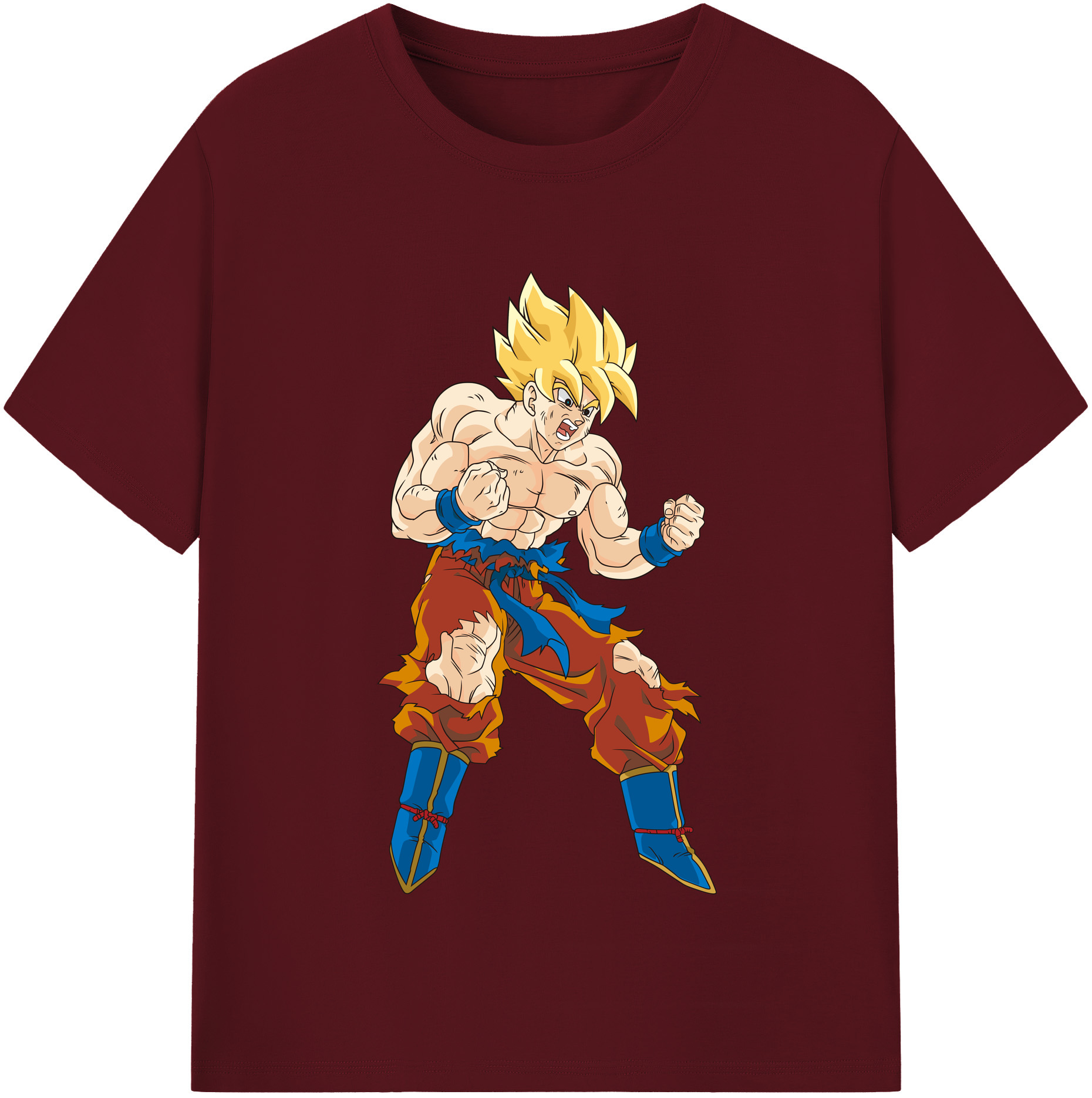 （画像用） ドラゴンボール 孫悟空（そん ごくう）Son Goku カカロット DRAGON BALL Kakarotto 綿100％半袖Tシャツ（フロントプリント）